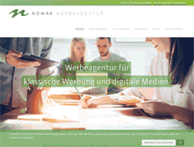 Tablet Screenshot of nowak.de